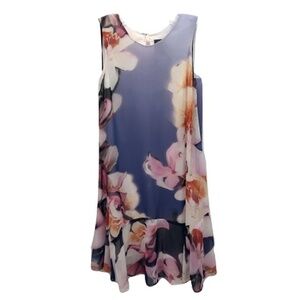 Vince Camuto Orchid Flare Dress, Size 2